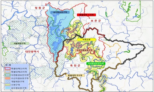 댐 주변 관광개발 허용… '3중 규제' 대청호 햇볕드나