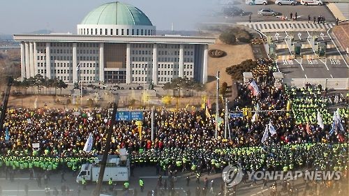 국회앞 100ｍ 집회 허용될 듯… 경찰, 허용조건 법리 검토