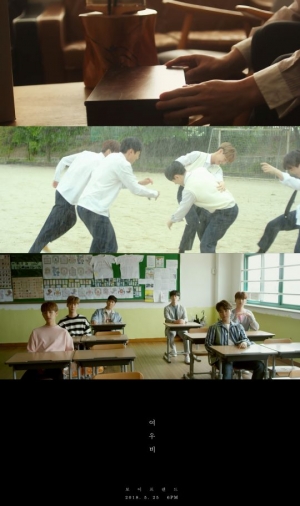 &#39;데뷔 7주년&#39; 보이프렌드, 신곡 &#39;여우비&#39; M/V 예고 공개…&#34;빗속의 소년&#34;