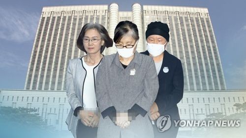 '이대 비리 확정' 최순실 "교수들, 누명 못 벗게 돼 죄송"