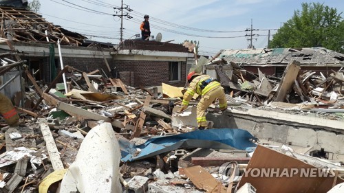 양주서 LP가스 폭발로 2명 사망… 주택 4채 파손