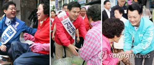 경남지사 후보들 '3김 전쟁' 시작… 저마다 "내가 적임자"