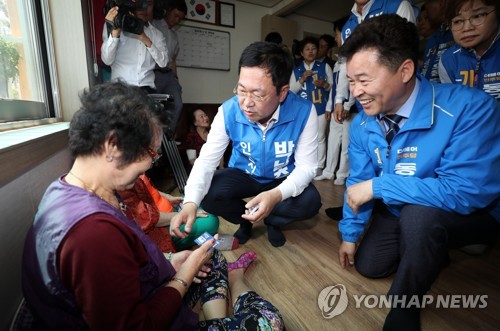 기선 제압 힘겨루기… 첫날부터 인천시장 선거전 '후끈'