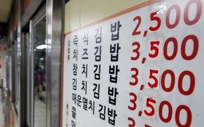 외식비·가공식품 다 올랐다… 냉면값 1년 새 10%↑, 삼겹살 5%↑