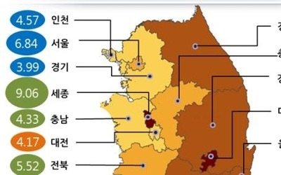 개별공시지가 전국 평균 6.28% 올라… 10년만에 최대폭 상승