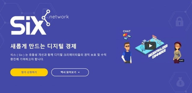 퓨쳐스트림네트웍스, 가상화폐 '식스' ICO 5.2억개 완판
