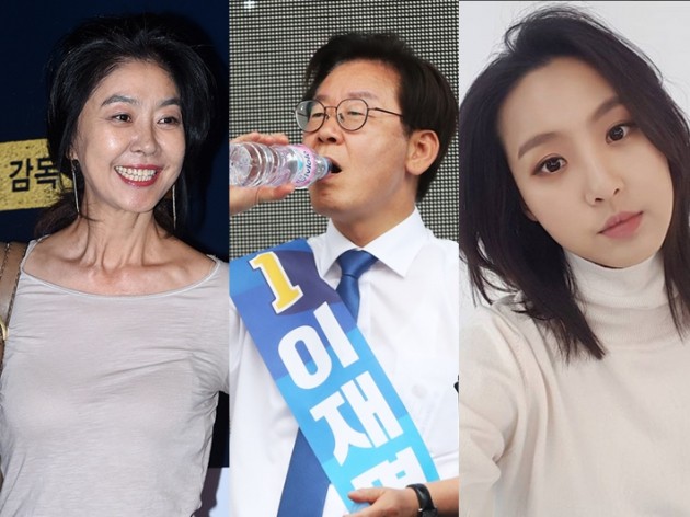 이재명 후보, 김부선, 김부선 딸 이미소 /사진=연합뉴스, 한경DB, 인스타그램 