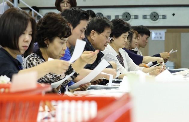 개표소 풍경 [사진=연합뉴스]