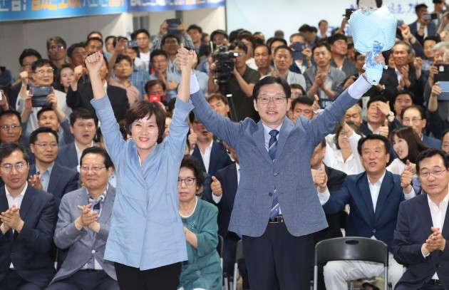 박원순 서울시장부터 김경수 경남지사까지…시도지사 당선소감 '말말말'