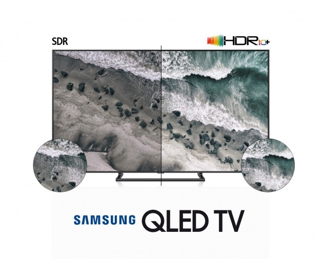 삼성전자의 2017년형·2018년형 QLED TV와 UHD 전 라인업에 적용된 'HDR10+'는 삼성전자가 개발한 차세대 영상 표준 규격 기술로 매 장면마다 밝기와 명암비를 최적화해 영상의 입체감을 높이는 최신 HDR 규격이다.

