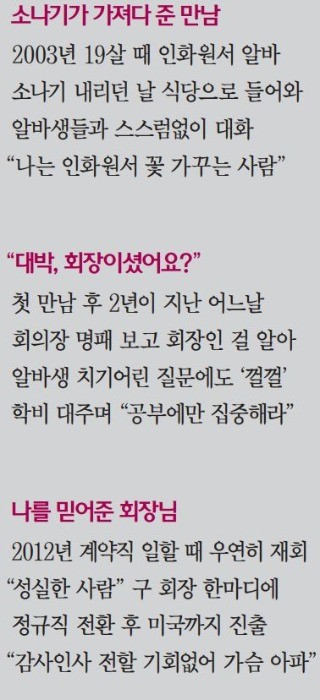 꿈 잃은 여고생의 '키다리 아저씨' 되어준 故 구본무 회장