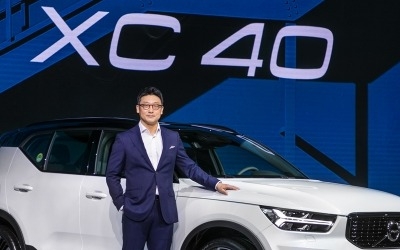 이윤모 볼보 대표 "XC40은 유럽산…올해 물량 1500대 예상"