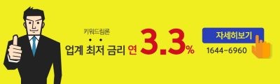 신용,미수 대환자금은 키워드림론 최저금리 연 3.3% 최장 5년 사용 가능!