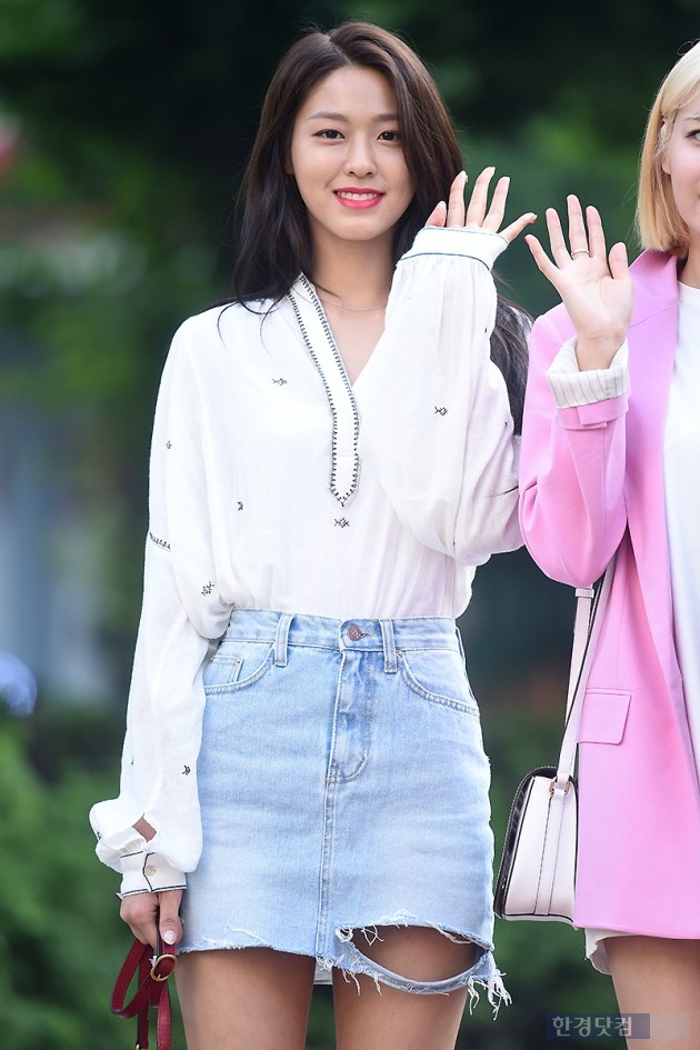 [포토] AOA 설현, '아침부터 굴욕없는 눈부신 미모'