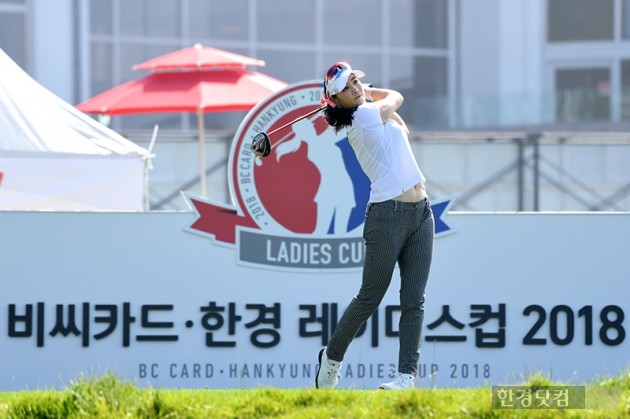 [비씨카드·한경 레이디스컵 2018] 박결, '2라운드 스타트'