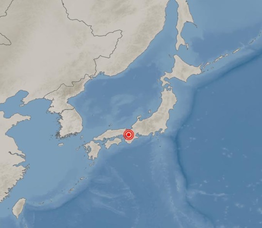 오사카 지진 사상자 3명 발생 (사진=일본기상청)