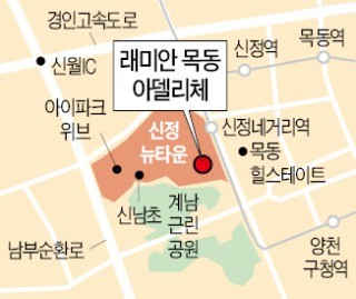 3억 뛴 신정뉴타운 분양가… 옆동네 목동 '반색'