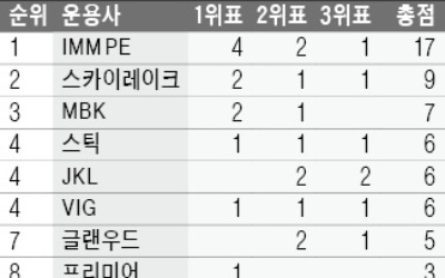  '큰손' 연기금·공제회가 가장 선호하는 PEF 운용사… IMM·스카이레이크·MBK