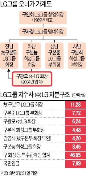 예상 깨고 회장 직행… '4세 경영' 구광모, 미래 먹거리 발굴에 집중