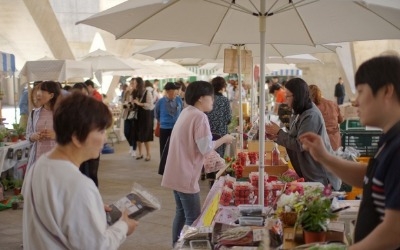 대림산업 'e편한세상 용인 한숲시티', 친환경 먹거리 장터 들인다