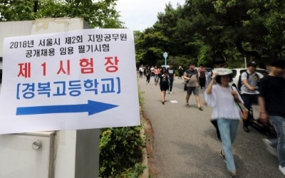 서울시 지방공무원 응시율 54.7% 불과… 실질경쟁률 1.3대1 분야도