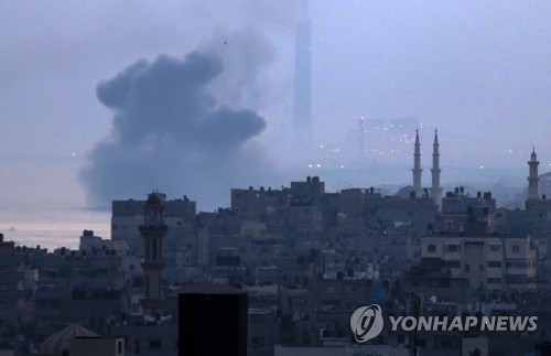 이스라엘군 가자공습 재개… "팔레스타인 로켓 공격 보복"