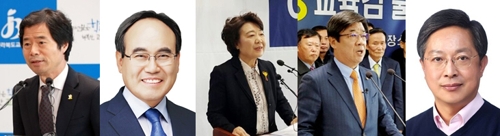 '한 표라도 더'… 전북교육감 후보들 마지막 선거운동 총력전