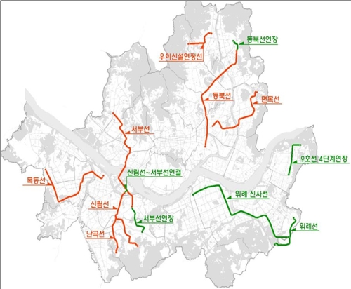 서울시, 강북 경전철 건설 속도 높인다…재정투입 확대 추진