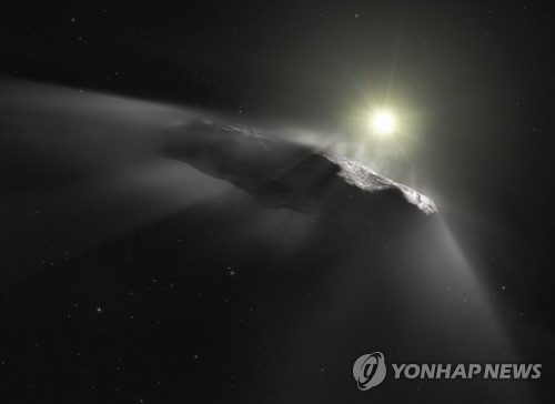 태양계 스쳐 지나간 첫 성간 천체 '오무아무아'는 혜성