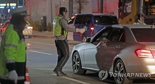 전국 동시 음주단속… 하룻밤 사이 480명 적발