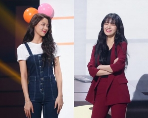 AOA 설현·지민, '개그콘서트' 깜짝 등장…혈띤 호응