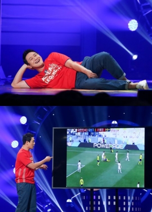 &#39;개콘&#39; 김원효, 월드컵 주제로 &#39;팩트폭격&#39;...눕방 이유는?