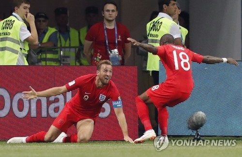 [월드컵] '케인 극장골' 잉글랜드, 튀니지 2-1 격파