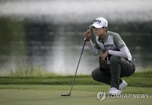 박성현, 메이저대회 KPMG 여자 PGA 챔피언십 첫날 선두