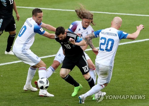 [월드컵] 메시 얼린 아이슬란드, 이번에는 첫승 도전