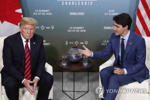 트럼프 '몽니'가 뒤흔든 G7 정상회의… 통상갈등 봉합 대신 증폭