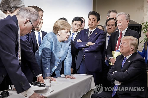 '反트럼프' G7 분열 재현될까…나토정상회의 앞두고 회원국 우려