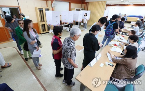 국회의원 재보선 잠정 투표율 60.7%