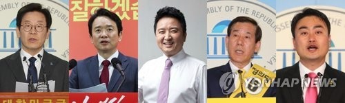 첫 주말 표심 잡아라…경기 지사·교육감 후보 유세경쟁