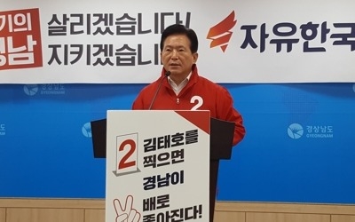 김한표 한국당 경남도당위원장 사퇴 "무거운 책임감 느껴"