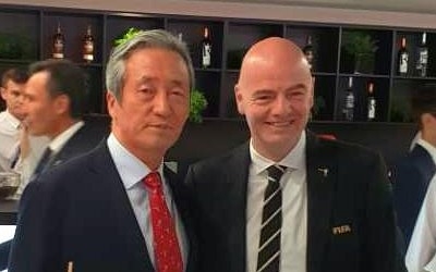 징계 풀린 정몽준 "FIFA, 블라터의 어두운 유산 청산해야"