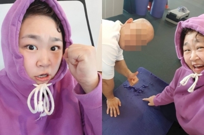 '예신' 홍윤화, 결혼 4개월 앞두고 폭풍 다이어트 중 "23.5kg 감량"