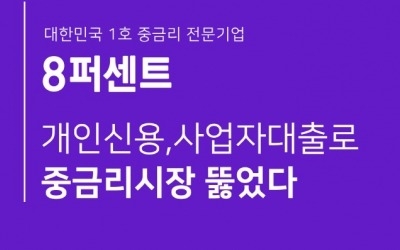 8퍼센트, P2P 대출액 전년比 2배로…회원수는 3배