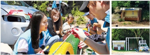 시골 정류장이 확 달라졌어요