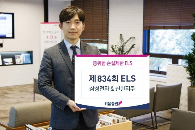 키움증권, 연 17% 수익 추구 삼성전자·신한지주 ELS 출시