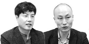 정보보안 회사 SSR의 윤두식(오른쪽)·정진석