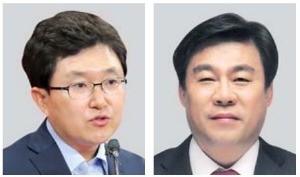 김용태 의원(왼쪽), 김선동 의원