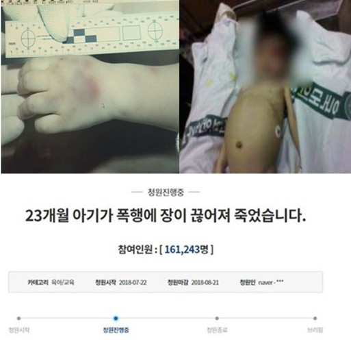 울산 성민이 사건/사진=KBS '추적 60분' 홈페이지, 청와대 국민청원 
