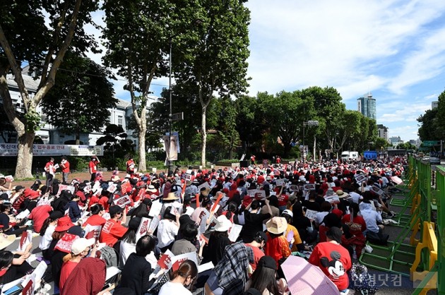 [포토] 2만여 여성 운집한 혜화역 시위