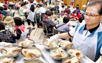 삼계탕 드시고 무더위 이기세요